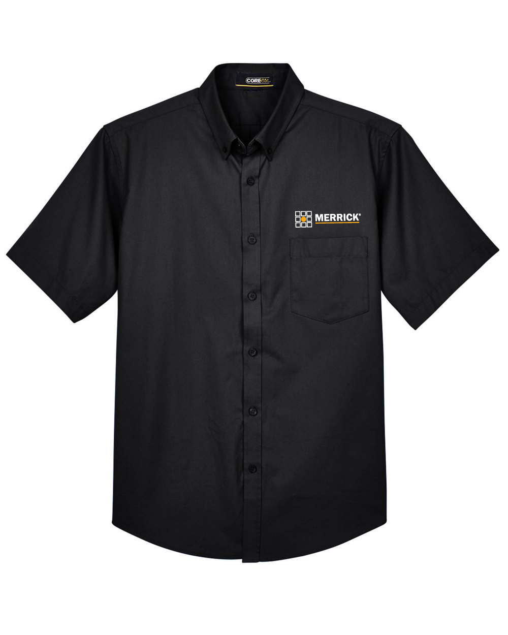 Core365 Men's Optimum Short Sleeve Twill Dress Shirt