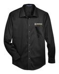 Devon and Jones Men's Twill Woven Dress Shirt