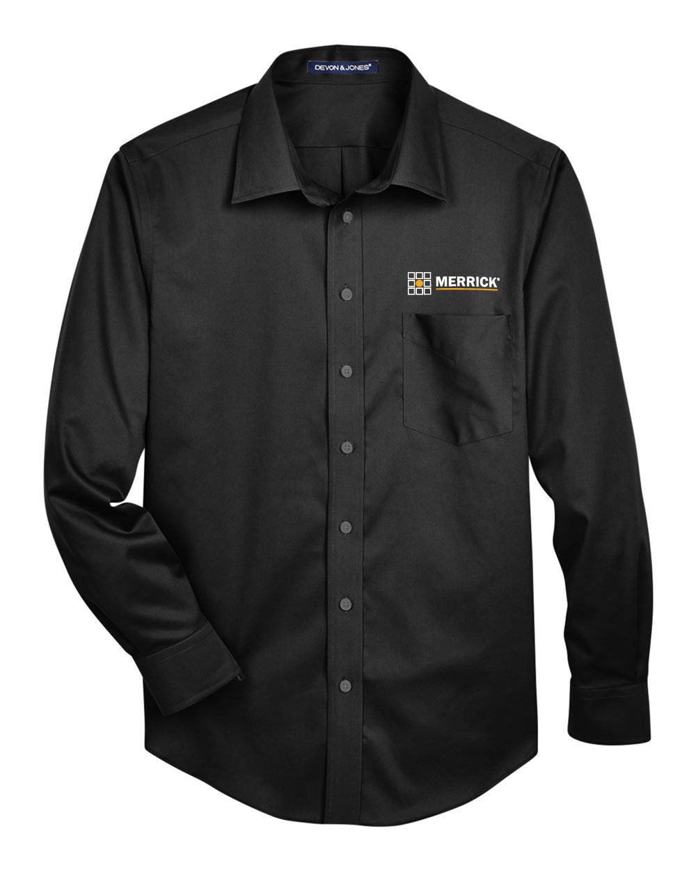 Devon and Jones Men's Twill Woven Dress Shirt